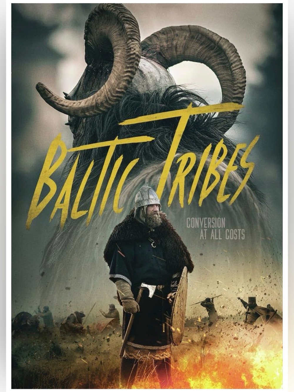 NWT Baltic Tribes DVD with Gold Title Artwork